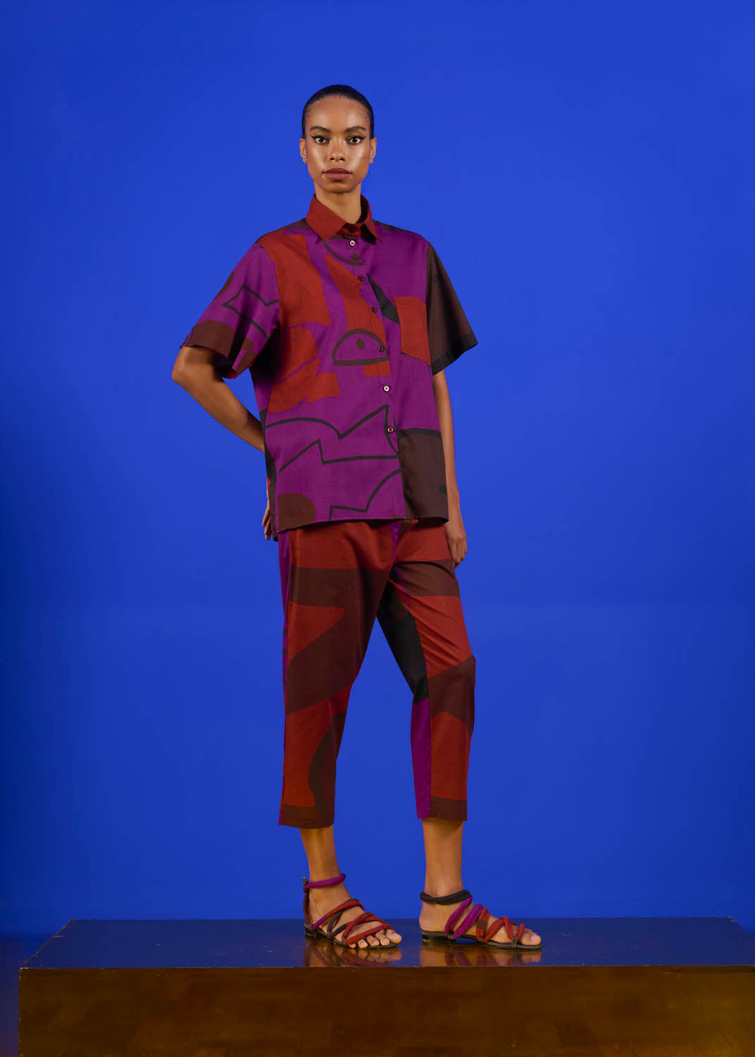 Camisa Veraneio Algodão Estampado