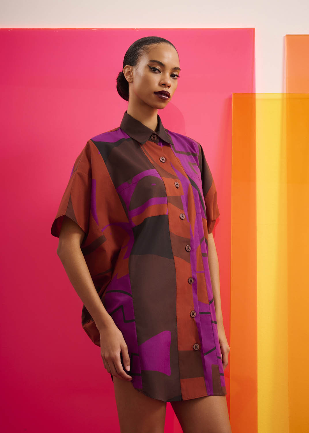 Camisão Tigre Algodão Estampado