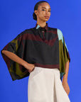 Cropped Marina Viscose Estampado