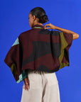 Cropped Marina Viscose Estampado