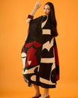 Caftan Bola Longo Viscose Estampado