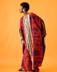 Caftan Bola Longo Viscose Estampado