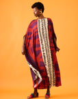 Caftan Bola Longo Viscose Estampado