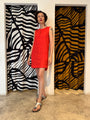 Vestido Drink Linho Liso