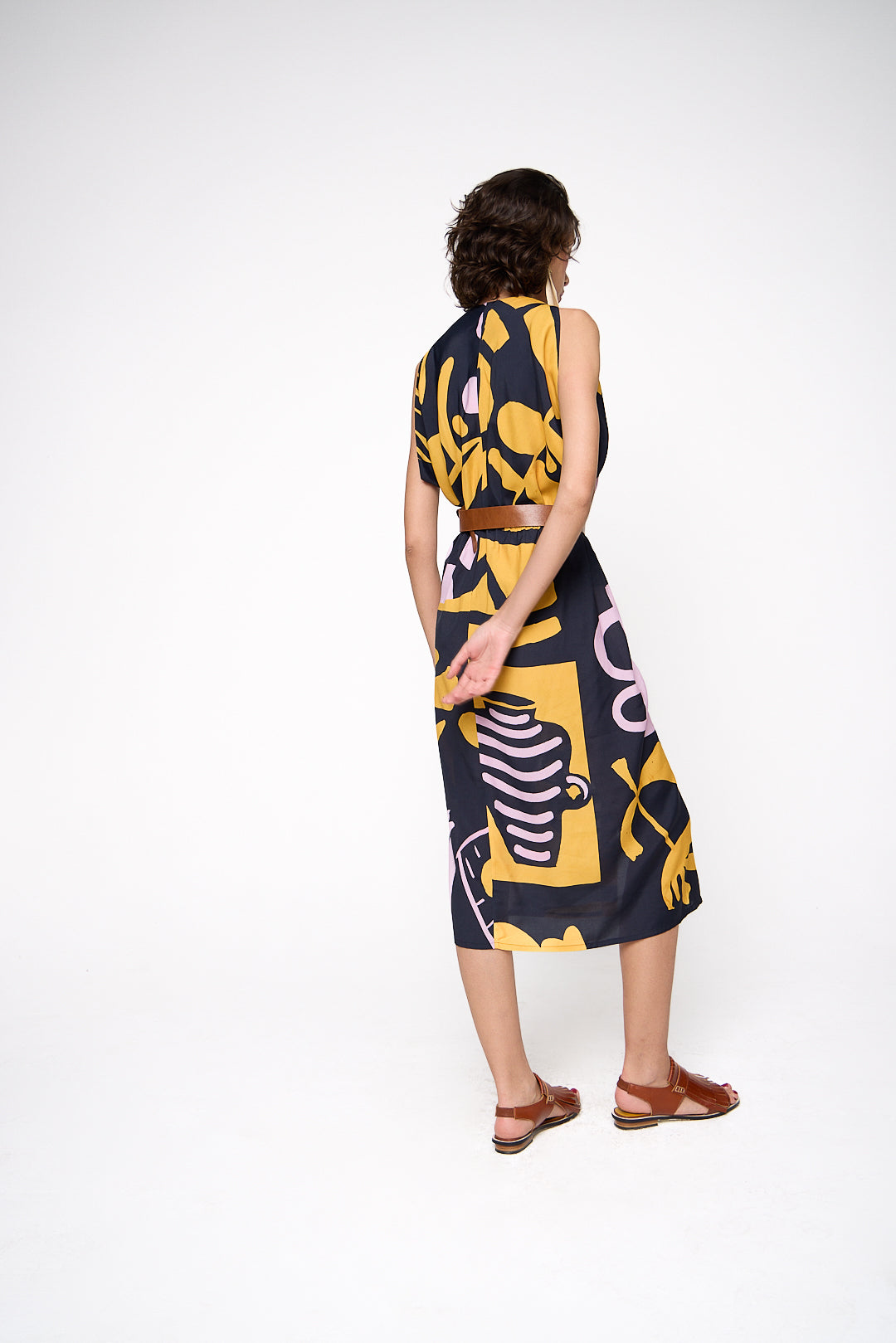 Vestido Martini Viscose Estampado