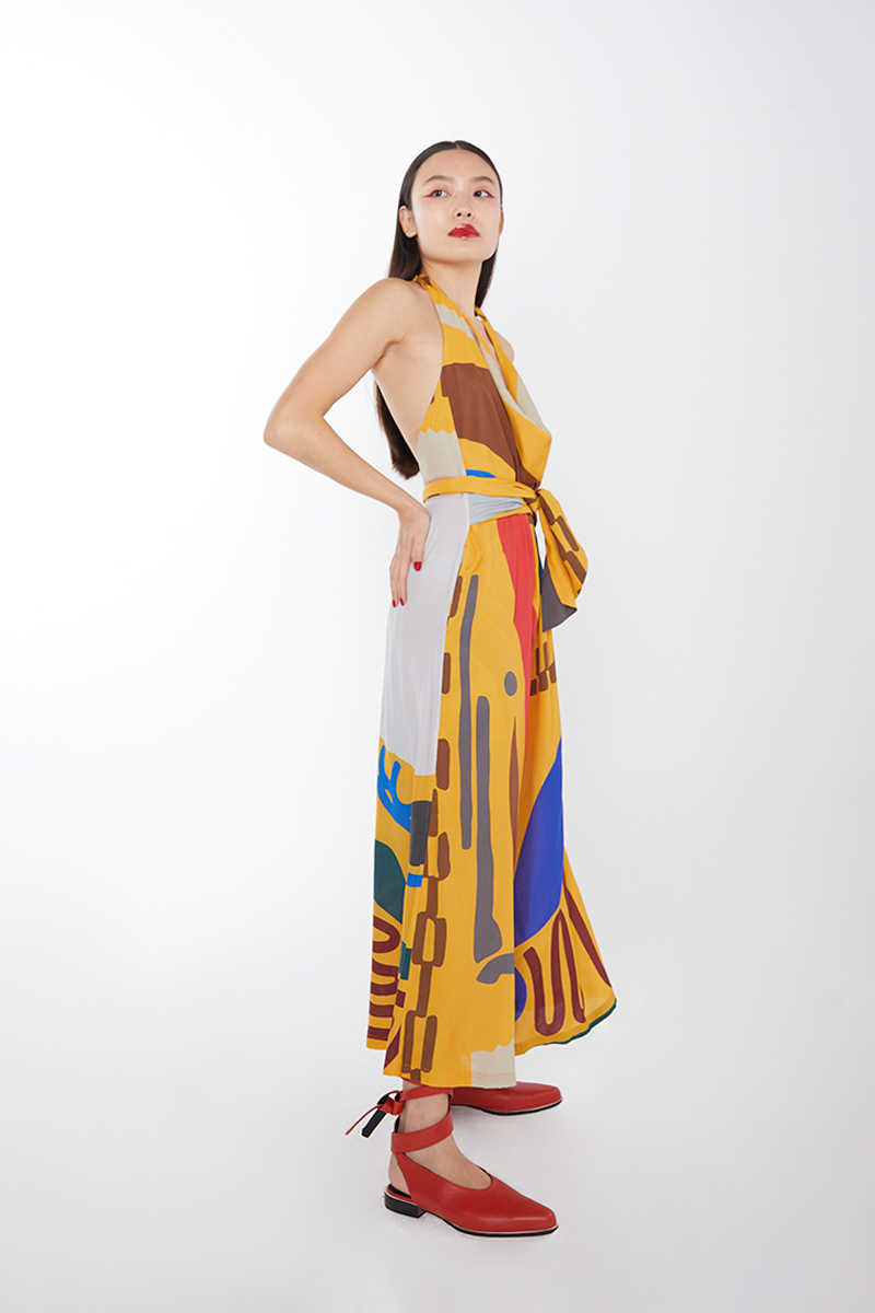 Macacão Debarge Viscose Estampado