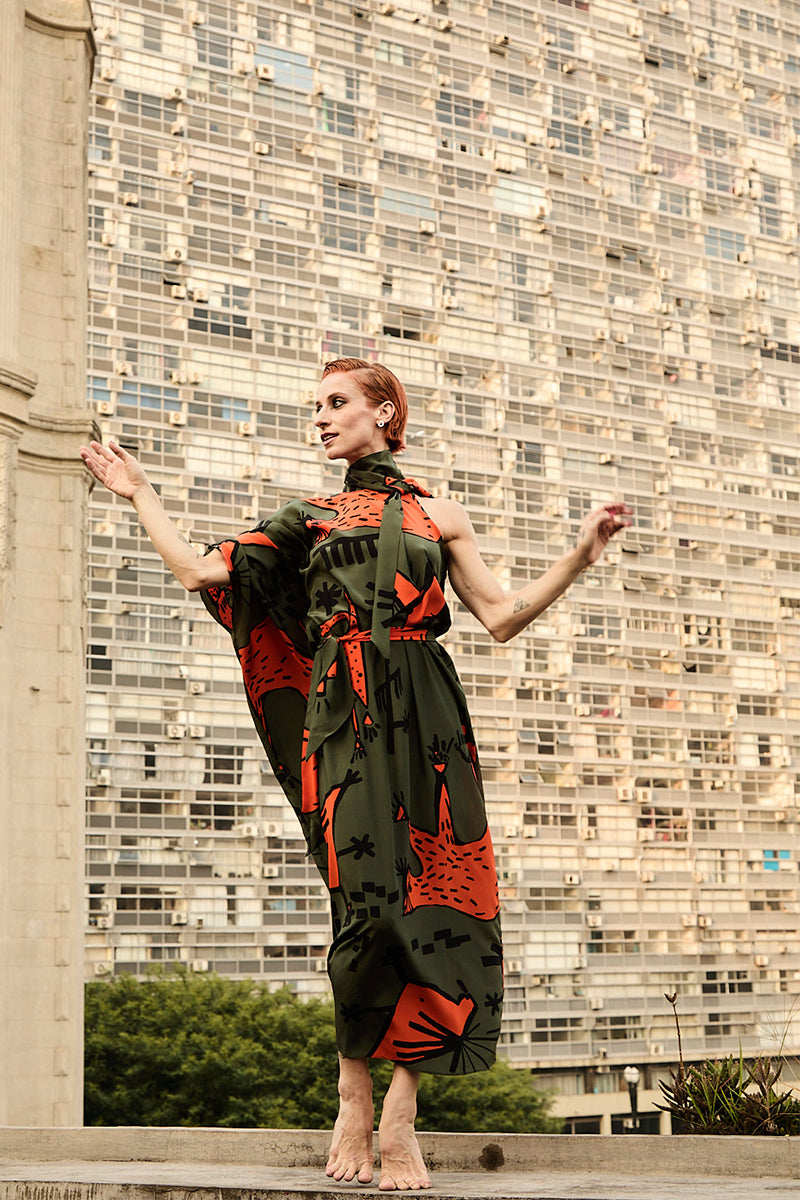 Vestido Girafa