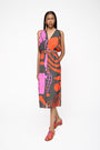 Vestido Martini Viscose Estampado